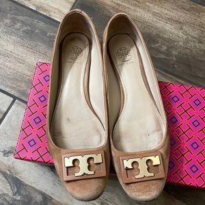 Tory Burch Gigi suede pumps